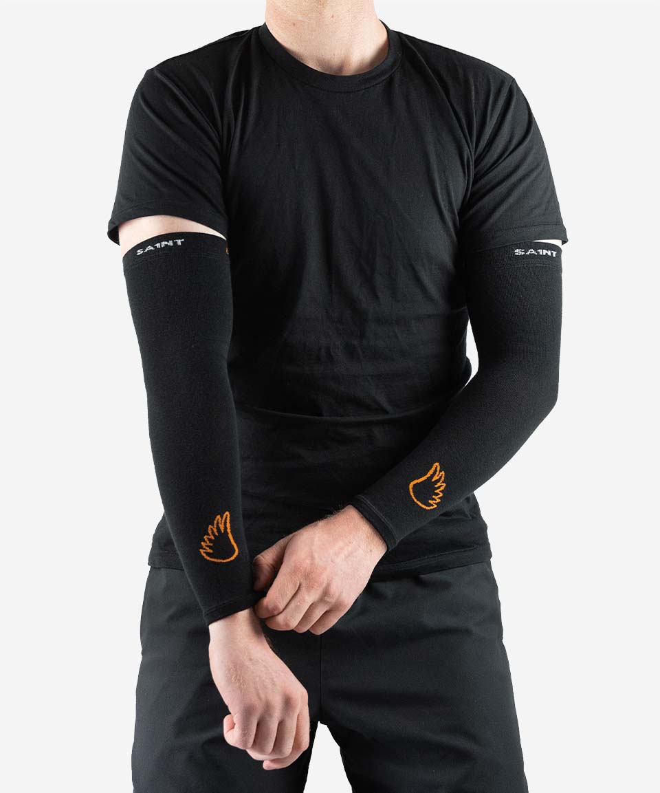 Saint Moto Compression Arm Sleeve Black
