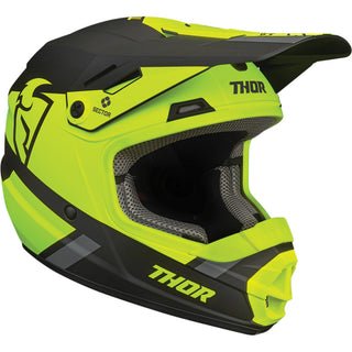 Thor Youth Sector MIPS Split Helmet - Acid/Black