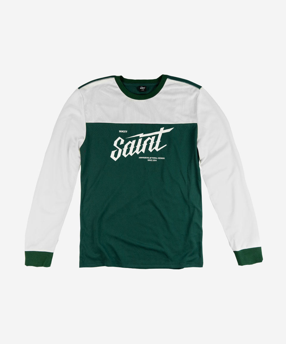Saint Bolt Script MX Top Green / White