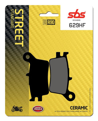 SBS Organic Brake Pads Front-Rear - 629HF-