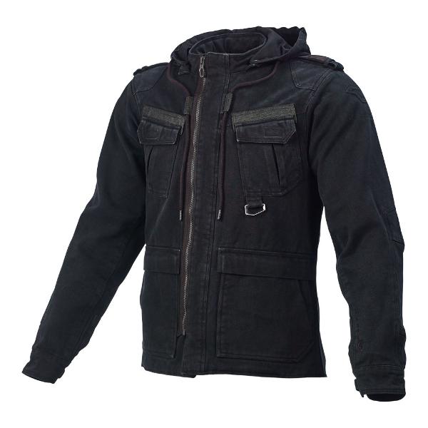 Macna Combat Textile Jacket - Black