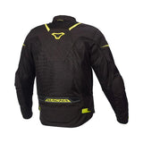 Macna Hurracage Motorcycle Jacket - Black/Fluro/Yellow