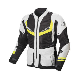 Macna Aerocon Adventure Motorcycle Jacket - Night Eye/Fluro