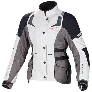 Macna Nova Ladies Motorcycle Jacket - Grey/Black