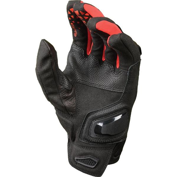 Macna Assault Motorcycle Gloves - Black/Grey/Red