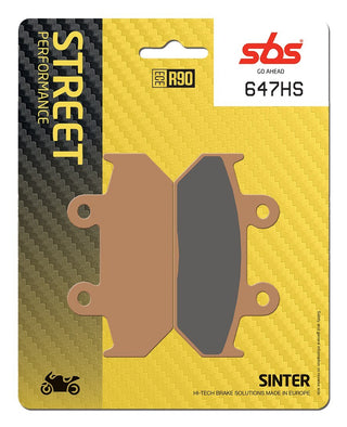 SBS FRICTION - Sinter Front Brake Pads - 647HS-