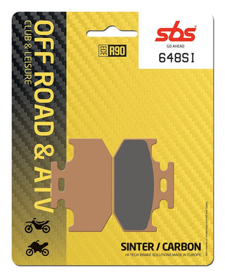 SBS Sintered Brake Pads Off Road FR-RR - 648SI-