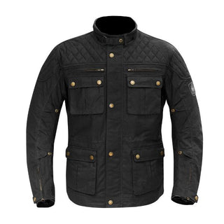 Merlin Yoxall Wax Cotton Jacket - Black