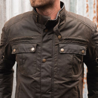 Merlin Barton II Motorcycle Jacket - Brown