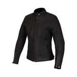 Merlin Mia Ladies Motorcycle Leather Jacket -  Black