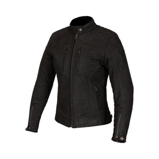 Merlin Mia Ladies Motorcycle Leather Jacket -  Black