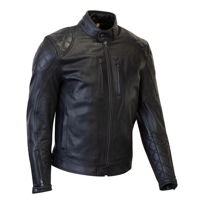 Merlin Cambrian Leather Motorcycle Jacket - Black