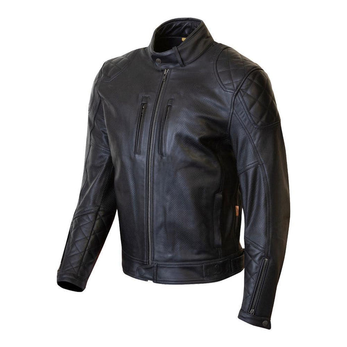 Merlin Cambrian Leather Motorcycle Jacket - Black
