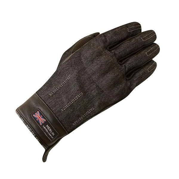 Merlin Icon Motorcycle Gloves - Grey