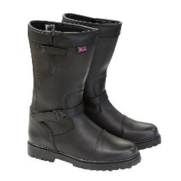 Merlin Keele Leather Motorcycle Boots - Black