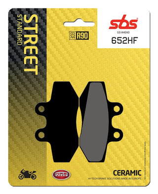 SBS FRICTION - Ceramic Front Brake Pads - 652HF-