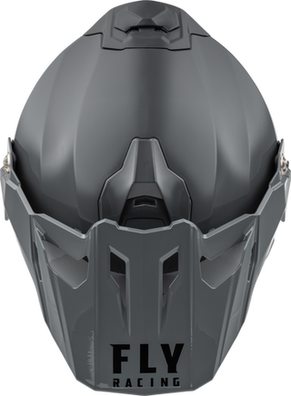 Fly Racing Trekker Solid Helmet - Grey