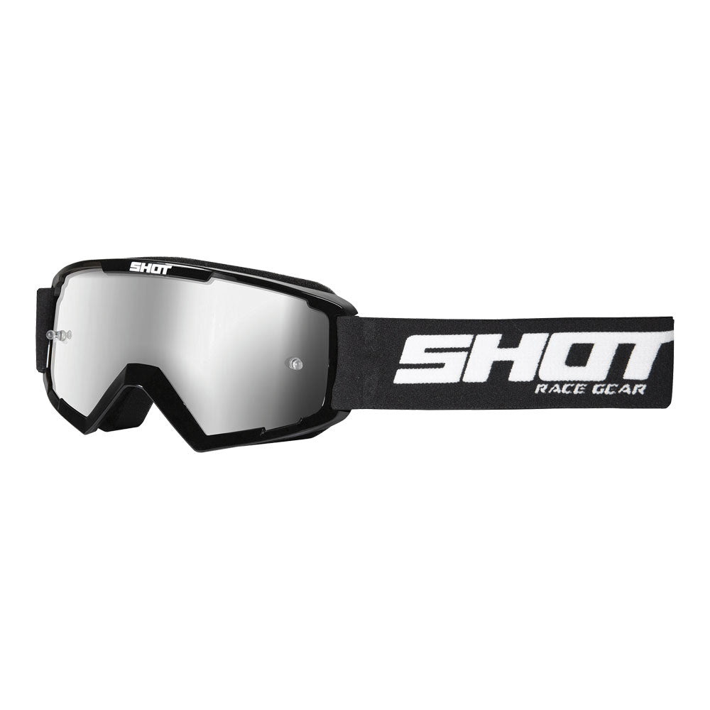 Shot Rocket Kids Goggles With Iridium Lens - Black