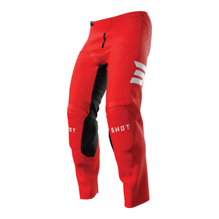 Shot Raw Escape Pants - Red