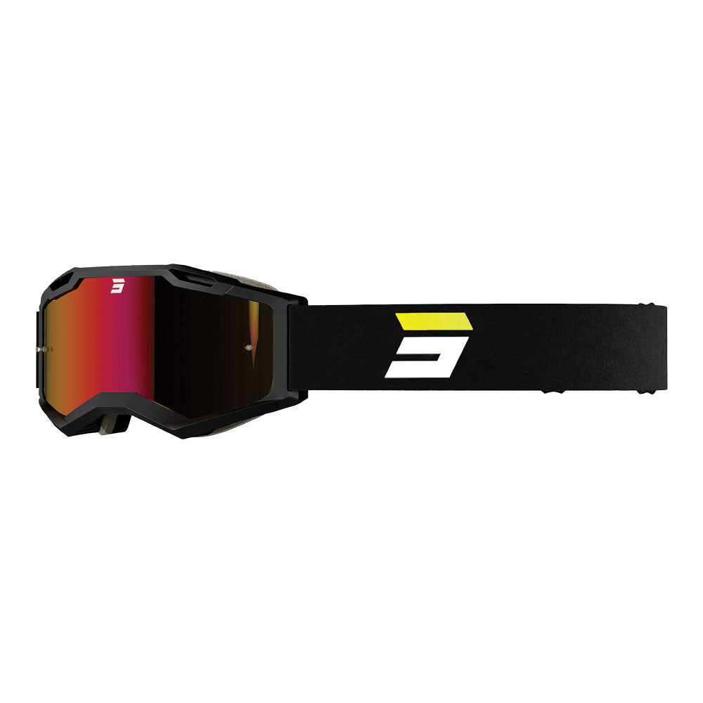 Shot Iris 2.0 Tech Goggles - Black Neon Yellow Matt