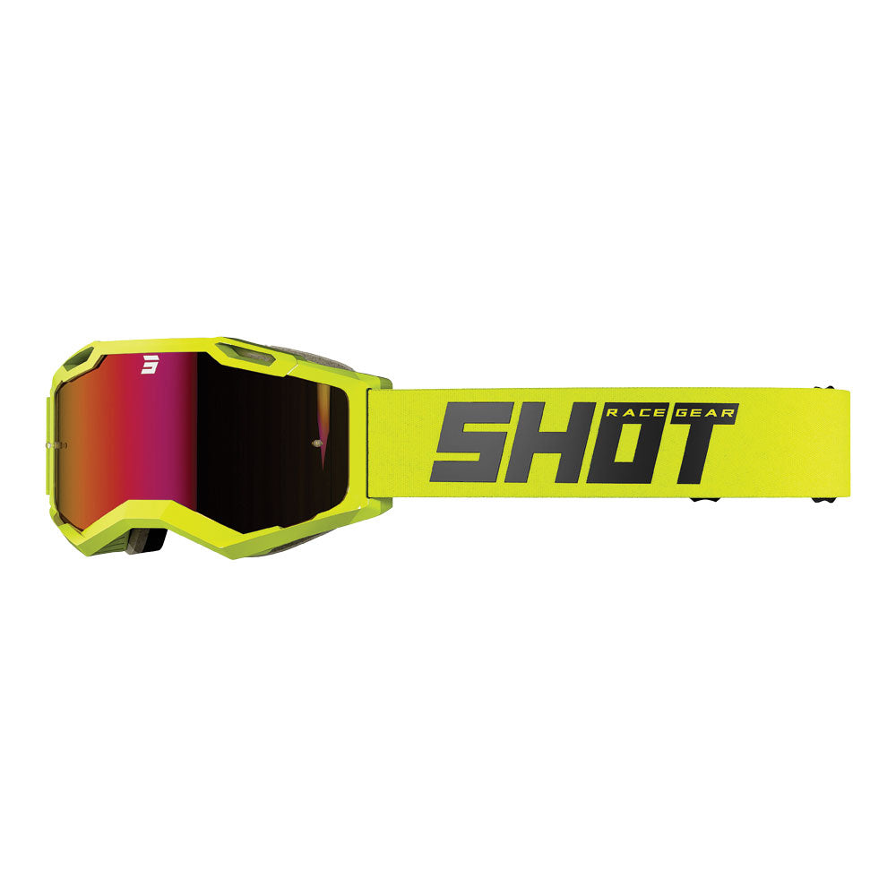 Shot Iris 2.0 Solid Goggles - Neon Yellow