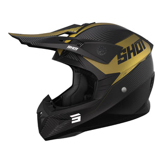 Shot Pulse Line Helmet - Gold Matt