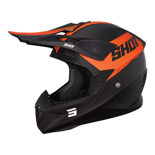 Shot Pulse Line Helmet - Orange Matt