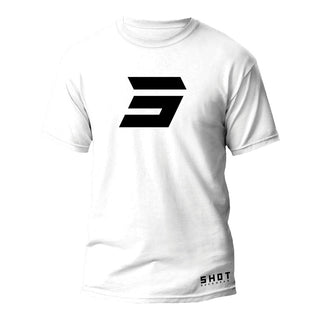 Shot Symbol 2.0  Casual Tee - White