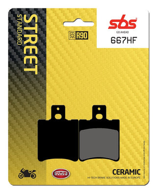 SBS FRICTION - Ceramic Front Brake Pads - 667HF-