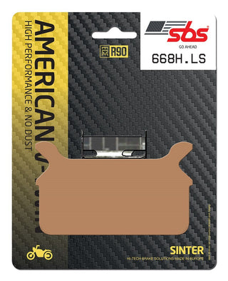 SBS Hd Sintered Brake Pads Rear - 668H.LS-