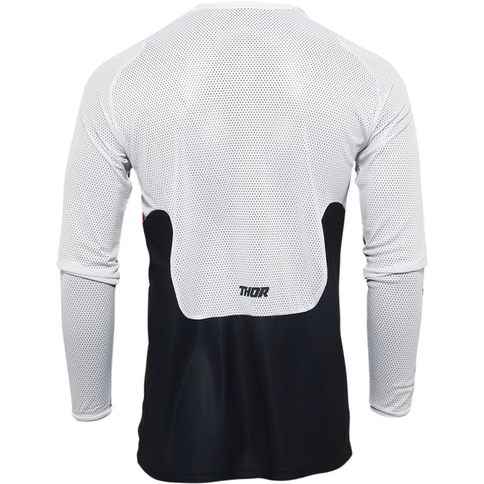 Thor Pulse Air React Jersey - White/Midnight