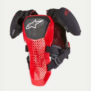 Alpinestars 2024 A5 S Youth Chest Protector - Black White Red