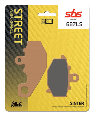 SBS Sintered Brake Pads Rear Road - 687LS-