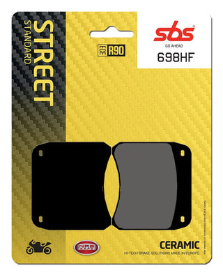 SBS Organic Brake Pads Front-Rear - 698HF-