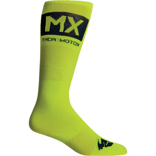 Thor Youth Mx Cool Socks - Acid/Midnight