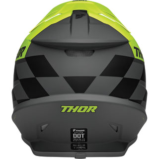 Thor Sector Birdrock Helmet - Grey/Acid