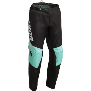 Thor Youth Sector Chev Pants - Black/Mint