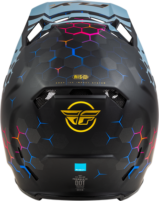 Fly Racing Formula Cc Tektonic Helmet - Matt Black Slate Blue