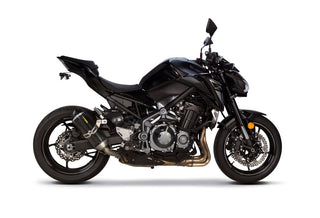 Two Brothers Racing Kawasaki Z-900 Carbon Fiber Slip-On Systems (17-23) S1R Black