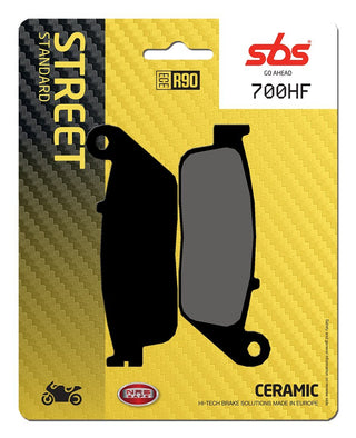 SBS FRICTION - Ceramic Front Brake Pads - 700HF-