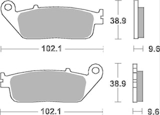 SBS FRICTION - Sinter Front Brake Pads - 700HS-