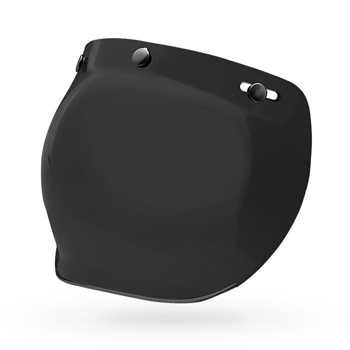 Bell Custom 500 3 Snap Bubble Helmet Visor - Dark-Smoke