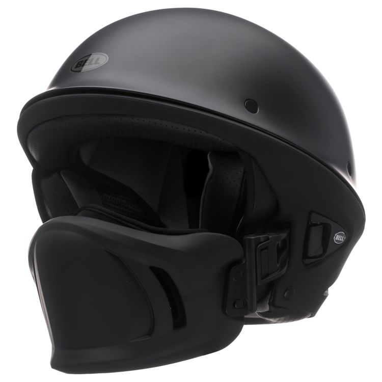 Bell Rogue Open Face Motorcycle Helmet - Matte Black