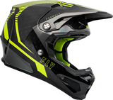 Fly Racing Youth Formula Carbon Tracer Helmet - Hi-Vis Black