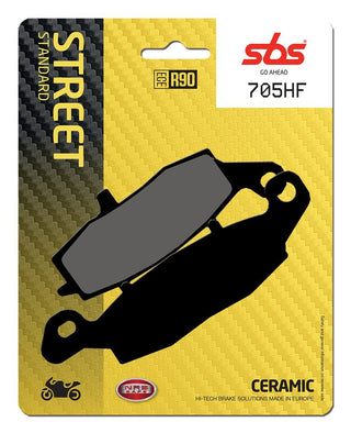 SBS Organic Brake Pads Front-Rear - 705HF-