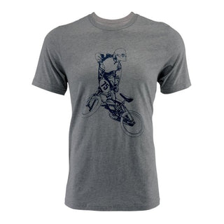 Bell Powersports X Up Premium Heather T-Shirt - Gray