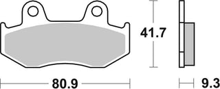 SBS FRICTION - Sinter Off Road Rear Brake Pads - 709SI-