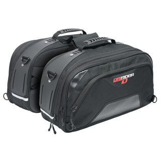 Dririder Bikeman 2 Twin Motorcycle Bag - Black