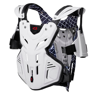 EVS F2 Motocross Dirt Bike Chest Protector - White