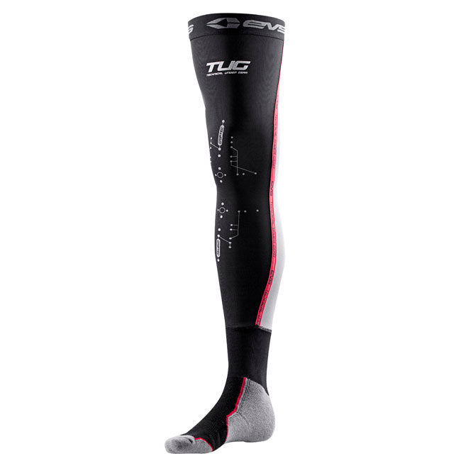 EVS T.U.G Fusion Compression Motocross Socks - Black/Grey